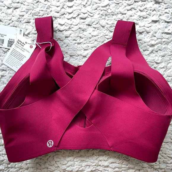LAST CHANCE NWT Lululemon Enlite Front-Zip Bra High Support, 30D - Picture 3 of 4